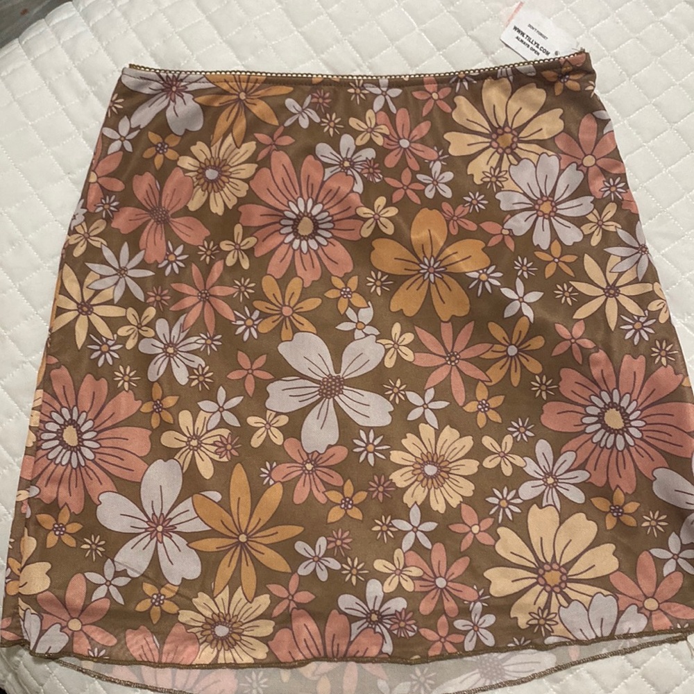 Full Tilt floral mini skirt